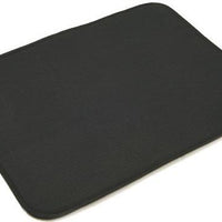 Norpro - 16" x 18" Black Dish Drying Mat - 359E