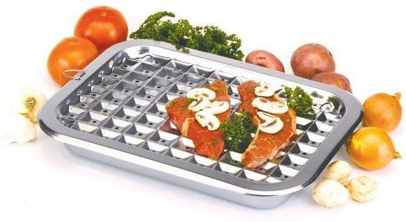 Norpro - 17" x 12" Nonstick Broiler Set - 4676