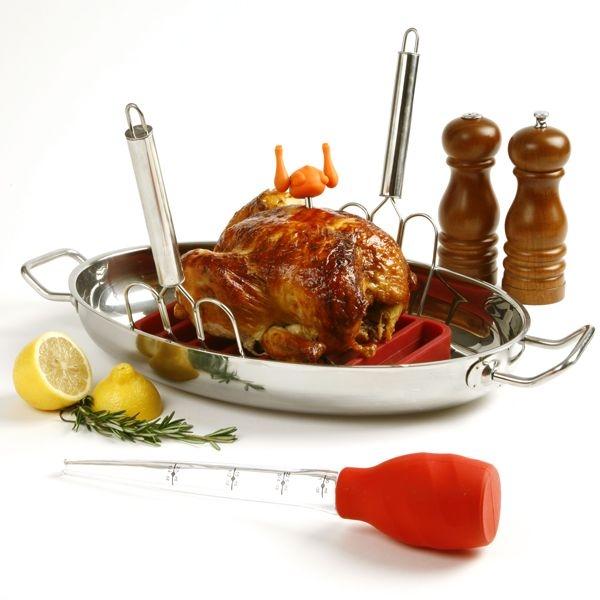 Norpro - 1oz Stand Up Baster with Cleaning Brush - 5899