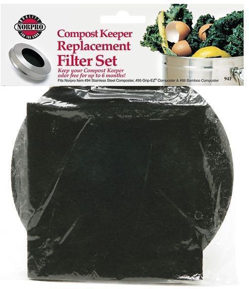 Norpro - 2 Piece Composter Filter Refills - 94F
