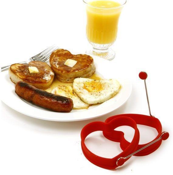 Norpro - 2 Piece Set Heart Egg/Pancake Ring - 999R