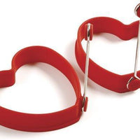 Norpro - 2 Piece Set Heart Egg/Pancake Ring - 999R