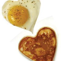 Norpro - 2 Piece Set Heart Pancake/Egg Rings - 980