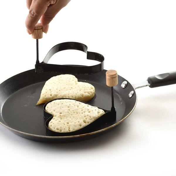Norpro - 2 Piece Set Heart Pancake/Egg Rings - 980