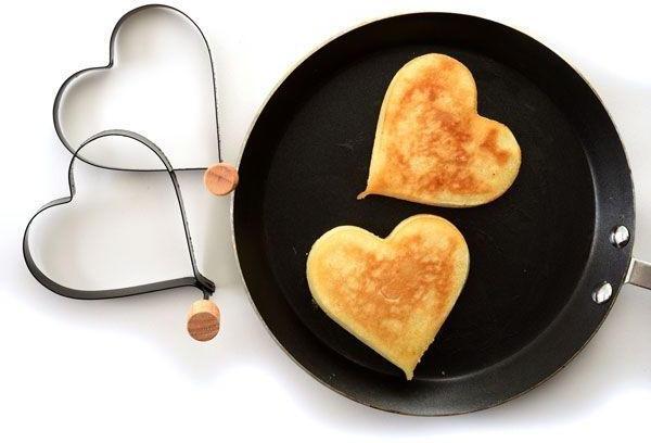 Norpro - 2 Piece Set Heart Pancake/Egg Rings - 980