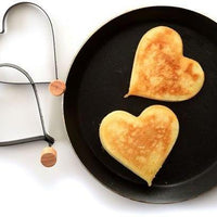 Norpro - 2 Piece Set Heart Pancake/Egg Rings - 980