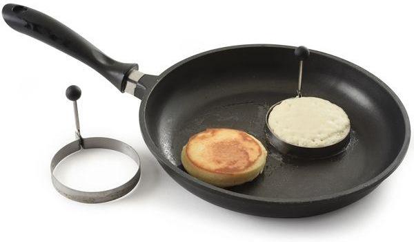 Norpro - 2 Piece Set Stainless Steel Pancake/Egg Rings - 994