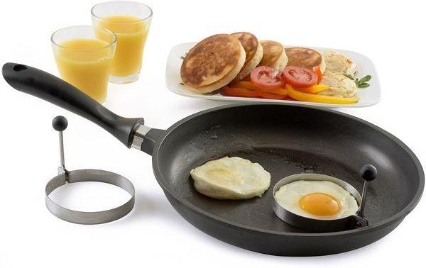 Norpro - 2 Piece Set Stainless Steel Pancake/Egg Rings - 994