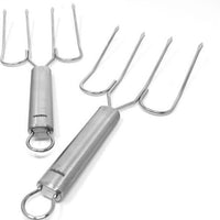Norpro - 2 Piece Set Stainless Steel Turkey Lifters - 840
