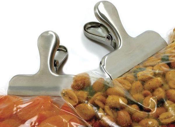 Norpro - 2 Piece Stainless Steel Bag Clips - 168