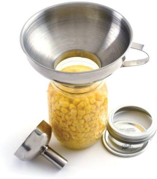 Norpro - 2 Piece Stainless Steel Funnel with Spout - 255