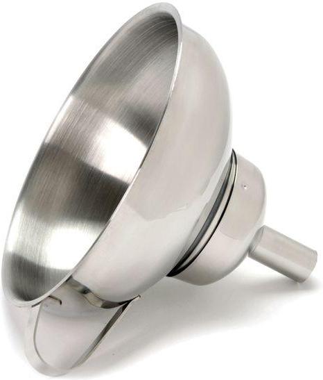 Norpro - 2 Piece Stainless Steel Funnel with Spout - 255