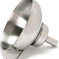 Norpro - 2 Piece Stainless Steel Funnel with Spout - 255