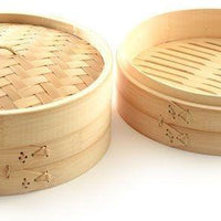 Norpro - 2 Tier Bamboo Steamer with Lid - 1963