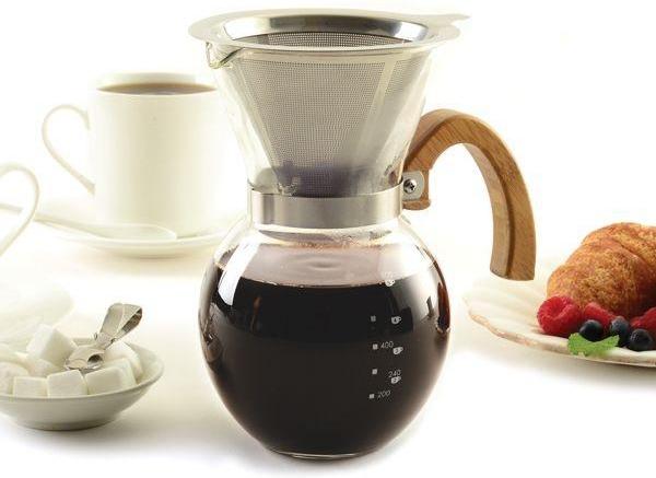 Norpro - 22oz Coffee Maker with Stainless Steel Filter - 5588