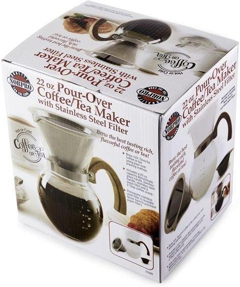 Norpro - 22oz Coffee Maker with Stainless Steel Filter - 5588