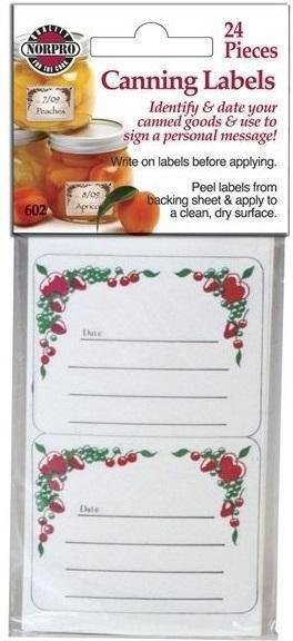 Norpro - 24 Piece Canning Labels - 602
