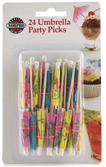 Norpro - 24 Piece Umbrella Picks - 188