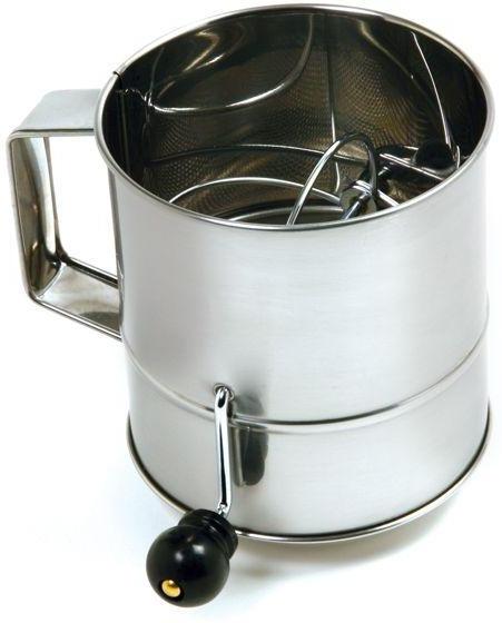 Norpro - 3 Cup Stainless Steel Flour Sifter - 145