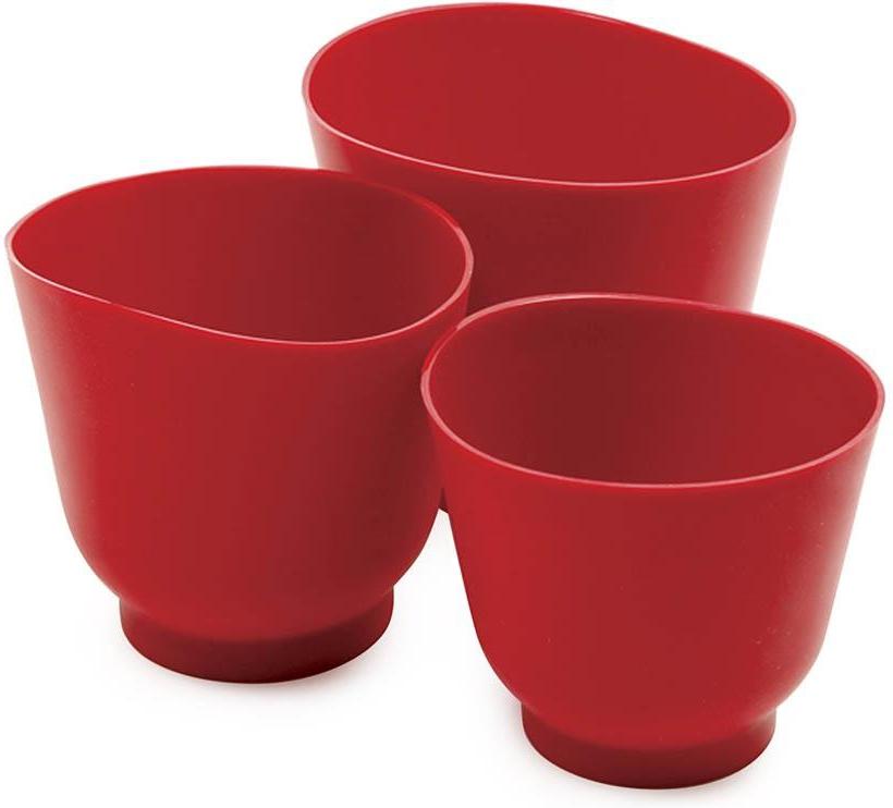 Norpro - 3 Piece Silicone Bowl Set - 1019R