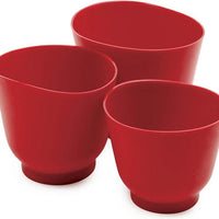 Norpro - 3 Piece Silicone Bowl Set - 1019R