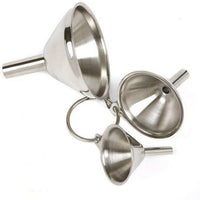 Norpro - 3 Piece Stainless Steel Funnel Set - 252