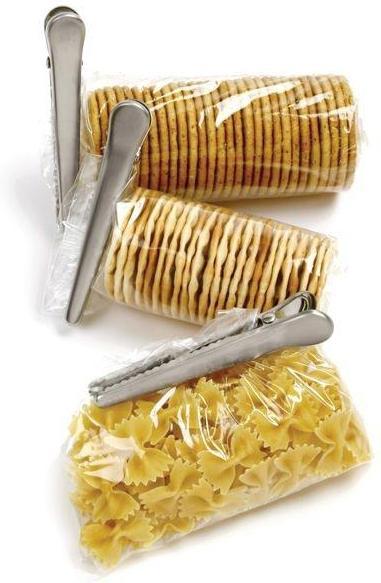 Norpro - 3 Piece Stainless Steel Jaw Clips - 163