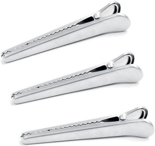 Norpro - 3 Piece Stainless Steel Jaw Clips - 163