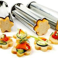 Norpro - 3 Piece Tin Canape Mold Set - 3656