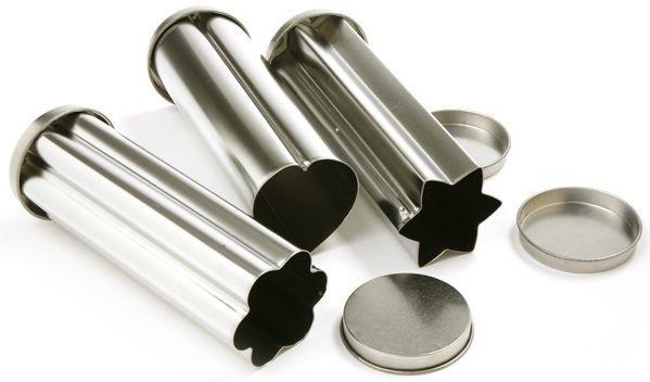 Norpro - 3 Piece Tin Canape Mold Set - 3656