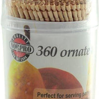 Norpro - 360 Pieces Ornate Wood Toothpicks - 1914