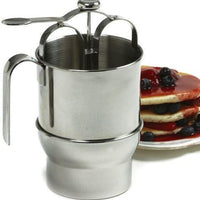 Norpro - 4 Cup Stainless Steel Pancake Dispenser with Holder - 3171