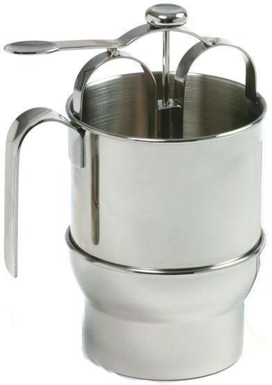 Norpro - 4 Cup Stainless Steel Pancake Dispenser with Holder - 3171