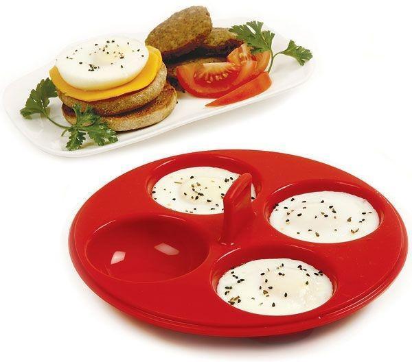 Norpro - 4 Egg Silicone Poacher - 9900