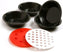 Norpro - 4 Mini Pie Pans with 2 Top Cutters - 3913