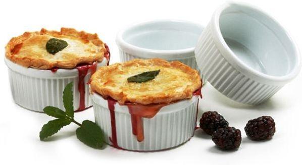 Norpro - 4 Piece 8oz Porcelain Ramekins - 260