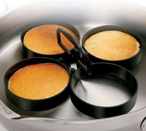 Norpro - 4 Piece Set Nonstick Egg/Pancake Ring - 995