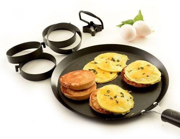 Norpro - 4 Piece Set Nonstick Egg/Pancake Ring - 995