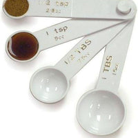 Norpro - 4 Piece Set Plastic Measuring Spoons - 3041W