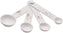 Norpro - 4 Piece Set Plastic Measuring Spoons - 3041W
