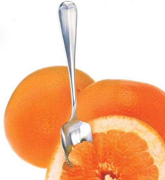 Norpro - 4 Piece Set Stainless Steel Grapefruit Spoons - 1280