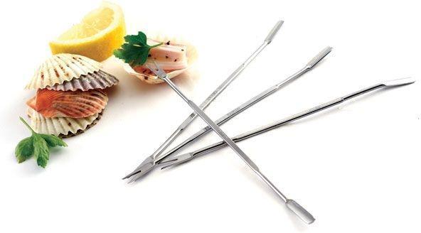 Norpro - 4 Piece Set Stainless Steel Seafood Forks - 801