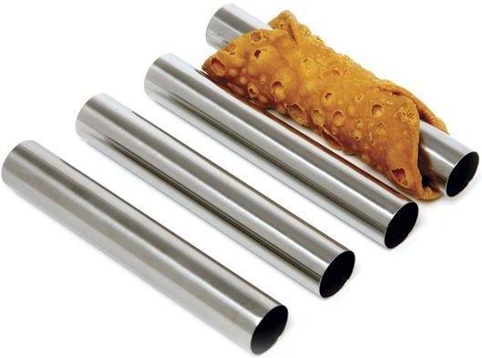 Norpro - 4 Piece Stainless Steel Cannoli Forms - 3660