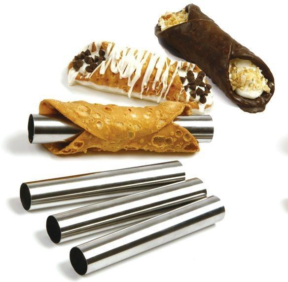 Norpro - 4 Piece Stainless Steel Cannoli Forms - 3660