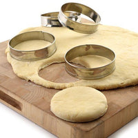 Norpro - 4 Piece Stainless Steel English Muffin Rings - 3776