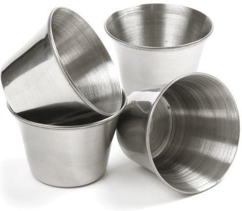 Norpro - 4 Piece Stainless Steel Sauce/Butter Cups - 208