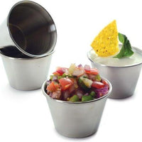 Norpro - 4 Piece Stainless Steel Sauce/Butter Cups - 208