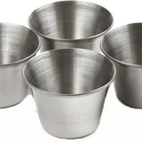 Norpro - 4 Piece Stainless Steel Sauce/Butter Cups - 208