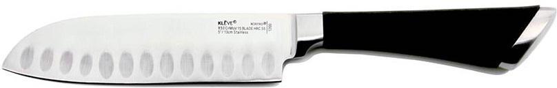 Norpro - 5" Black and Silver Santoku Knife - 1200 - DISCONTINUED