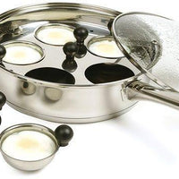 Norpro - 5 Egg Poacher/Skillet with Lid - 669